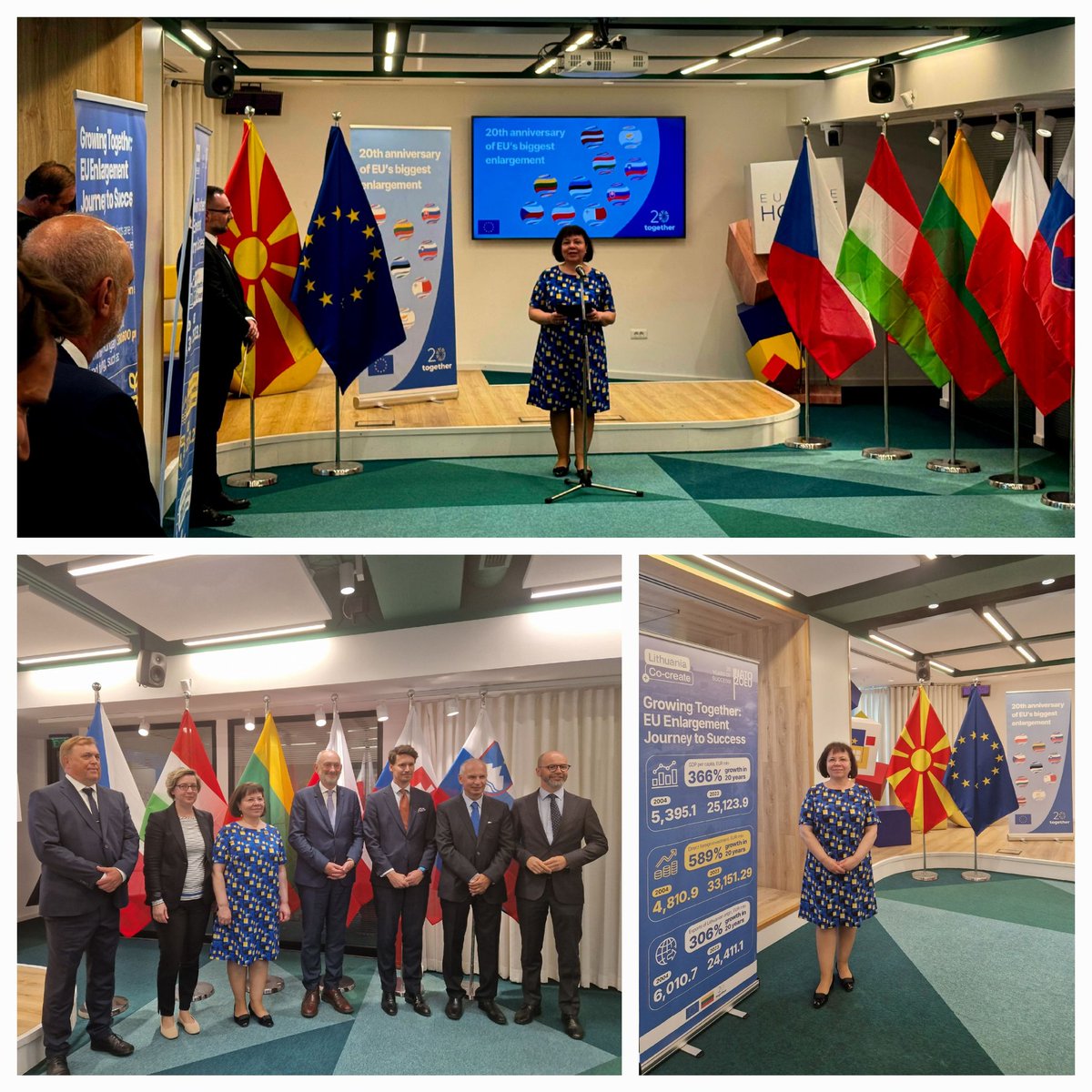 #20YearsTogether: 20 yrs since 🇱🇹
🇨🇾🇨🇿🇪🇪🇭🇺🇱🇻🇲🇹🇵🇱🇸🇰🇸🇮 joined the #EU🇪🇺. Remarkable journey shaping our security, economy & society, embracing our 🇪🇺 identity. 🇪🇺 project isn't complete without 🇺🇦🇲🇩🇦🇲🇧🇦🇷🇸🇲🇪🇲🇰🇽🇰🇦🇱 proving their 🇪🇺 aspirations & very clear attachment to 🇪🇺 values.