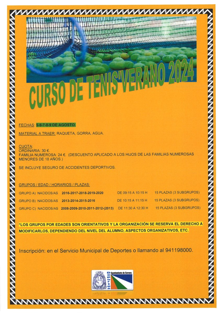 DEPORTE CERVERA (@deportecervera) on Twitter photo 