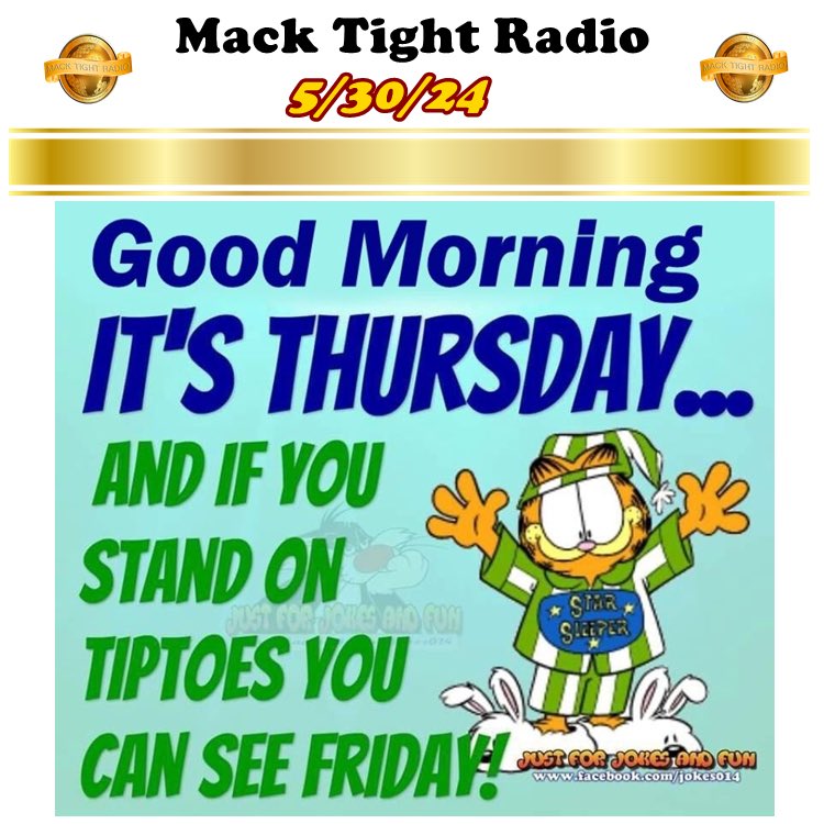 #GoodMorning From The Hottest Radio Station‼️ 🌞 Time To Look ALIVE, Look ALIVE 😜😜 Issa #FridayEve aka #TightenUpThursday ⚌ One Step Away From The #Weekend🤘🤘 Lets #GetIt 😎😎 Time To Get Up ❌ Get Out ❌ Go Hard ❌ #SecureThaBag 💰💰 💪💪 Be #Amazing Today! 👍👍 👀 -