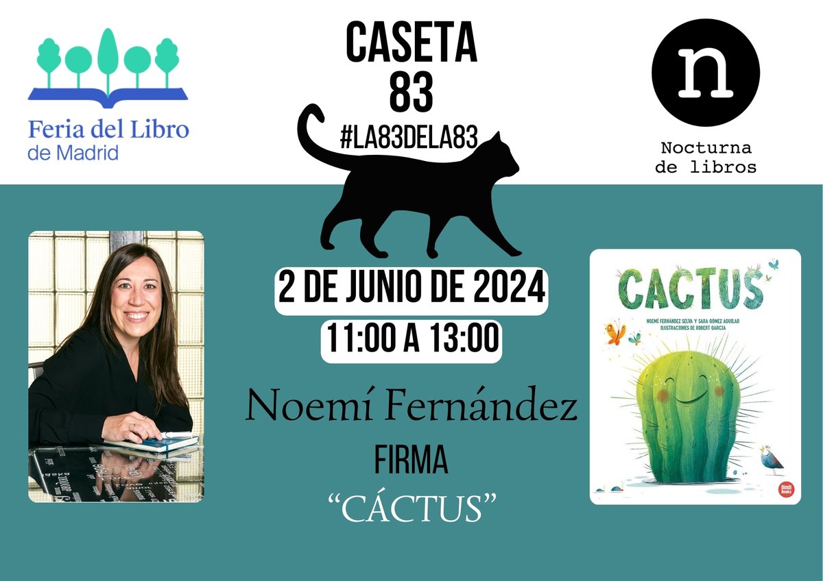 #La83dela38 #NocturnaDeLibros @FLMadrid #Firmas