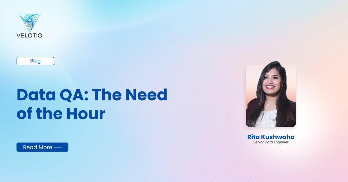 velotiotech's tweet image. (3/3)
Read the full blog here: bit.ly/3KjoKA1

#dataengineering #dataqa #dataqualitychallenges #datamanagement