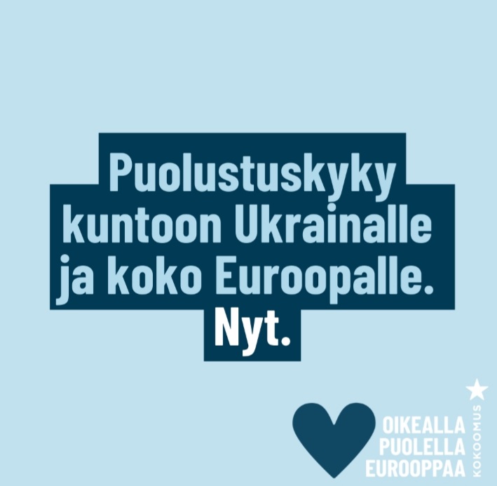 Parhaillaan on meneillään ennakkoäänestys eurovaaleissa. Täältä löydät hyviä ehdokkaita: kokoomus.fi/eurovaalit/

#eurovaalit #kokoomus #eu #turpo #turvallisuus #helsinki