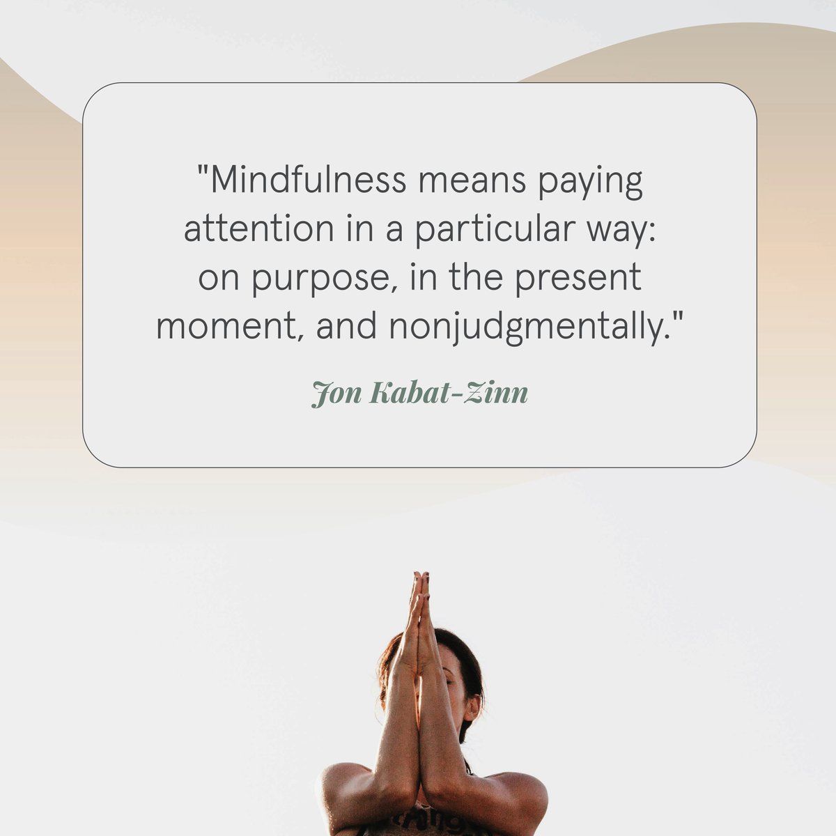 We love this quote by Jon Kabat-Zinn🤍 

#mindfullness #wellnessadvice #wellnesstips