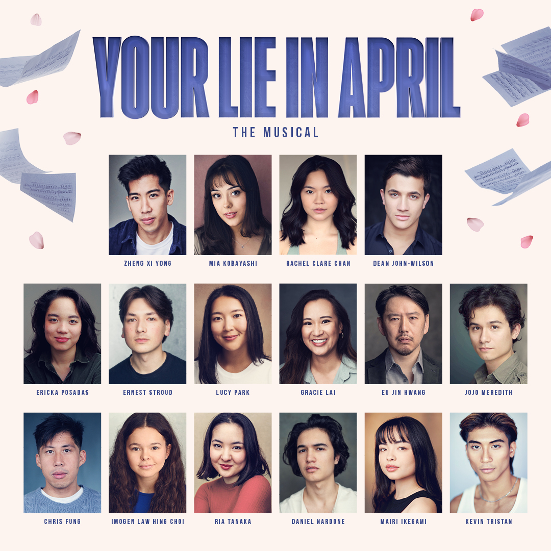 YourLieMusical's tweet photo. We've made you wait long enough! 🌸  Without further ado, please put your hands together for our extraordinary original West End company of #YourLieMusical 🎹🎻

Double tap 💙 or comment below 👇 to show this brilliant group all the love on this exciting day. 🎉

#ThisIsOurTime https://t.co/J3HSSyhYa5