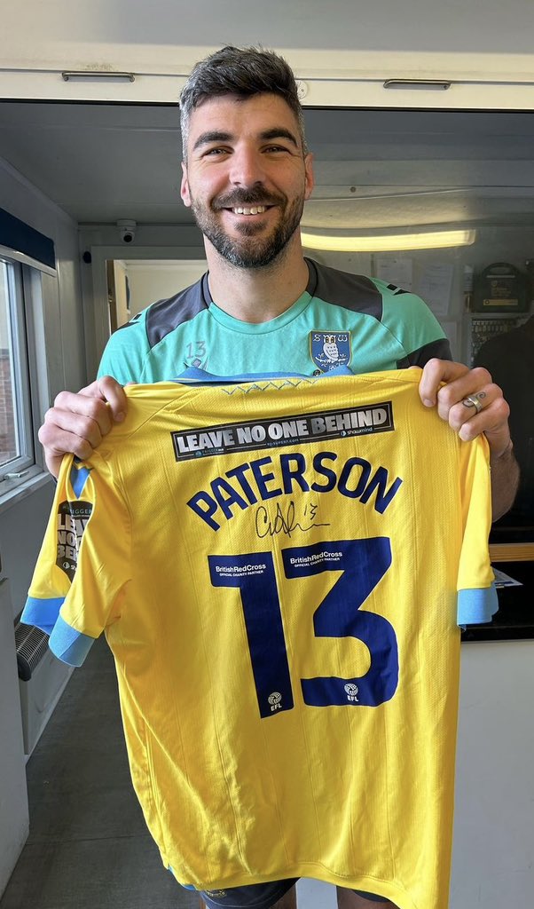 The great escape, Match Worn & signed @Callump7 Yellow Cirata #swfc away shirt worn v @Rovers on 21/4/24 in the famous 3-1 win to help secure our championship safety #SheffieldWednesday #wawaw #sheffwed #UTO #memorabilia #owls #wednesday #football #collector🦉⚽️