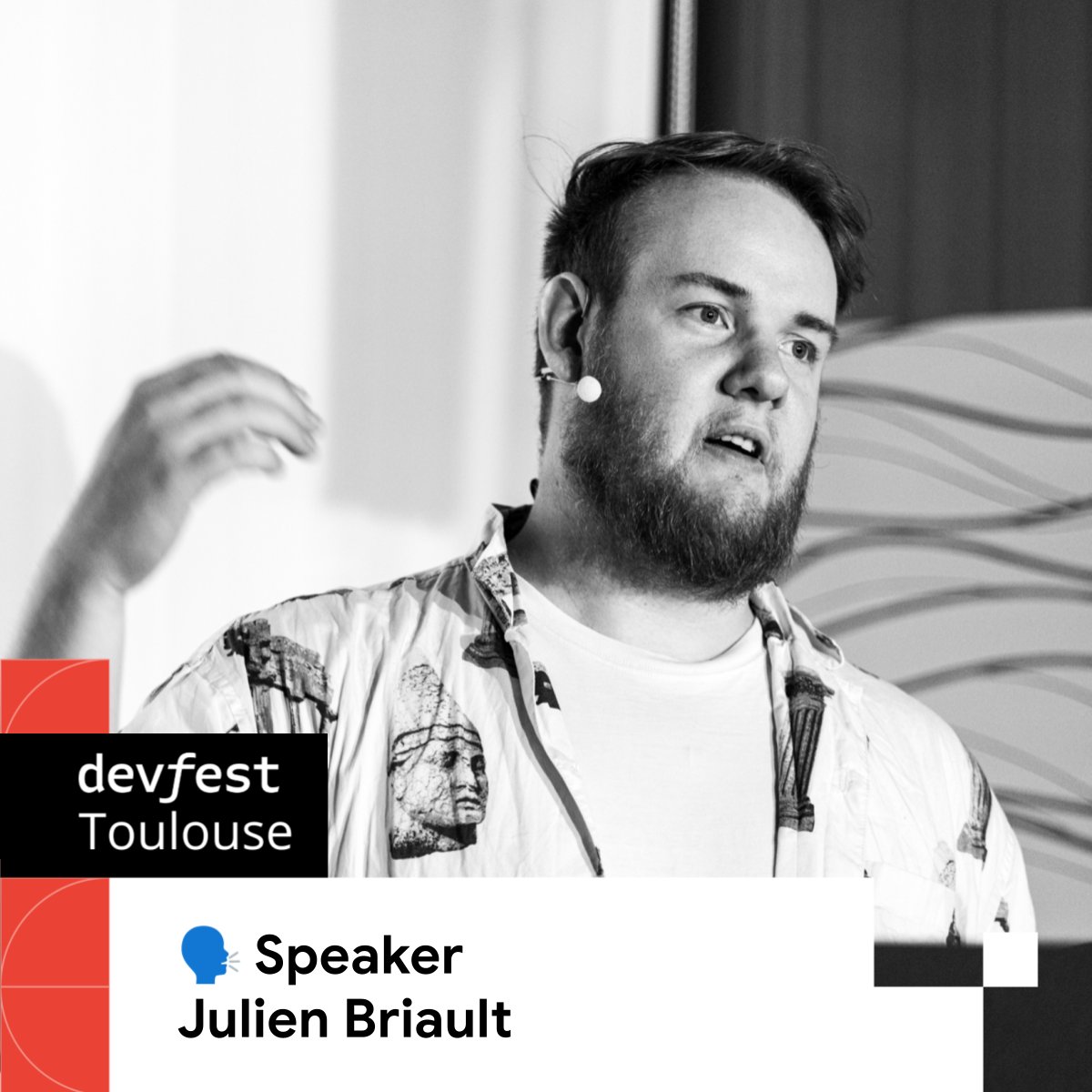 🚀 Nous avons le plaisir de vous présenter Julien Briault.
Network Engineer SRE chez Deezer, il est également IT Manager  ses heures perdues aux Restos du Cœur et développe en Rust/Go pendant son temps libre.

🗣️ Retrouvez-le en tant que speaker au #DevFestToulouse 2024
@ju_hnny5