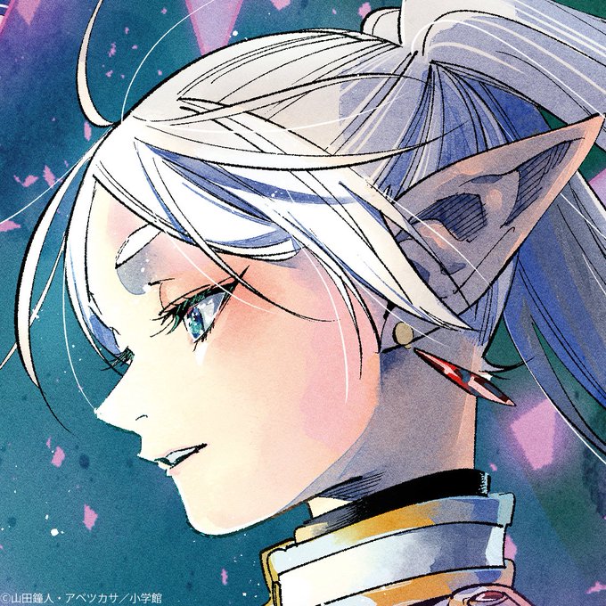 「from side white hair」 illustration images(Latest)