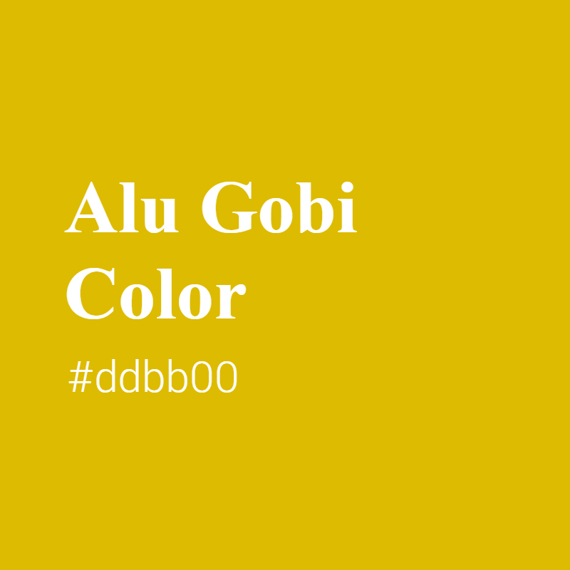 Alu Gobi color #ddbb00 A Cool Color with Yellow hue! 
 Tag your work with #crispedge 
 crispedge.com/color/ddbb00/ 
 #CoolColor #CoolYellowColor #Yellow #Yellowcolor #AluGobi #Alu #Gobi #color #colorful #colorlove #colorname #colorinspiration