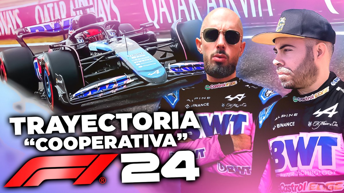 ¡Hoy a las 19h vuelve el cine! 🍿 Empieza la temporada 'cooperativa' vs @puertaracing en el mejor equipo, Alpine en el maravilloso #F124 Te esperamos en nuestros canales de Twitch A la 3ª va la vencida 😜 twitch.tv/photoracertv