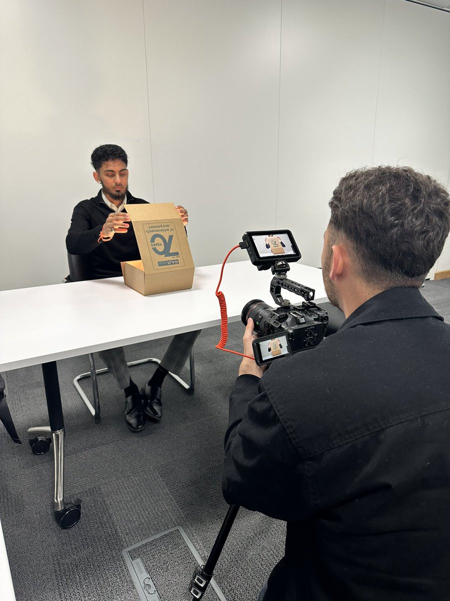 A fun morning with <a href="/RajapackUK/">RAJA</a> filming some new content for their summer deals 📦 

🎥 Videos coming soon… 

#M3Media #Videography #Photography #Videos #MediaAgency