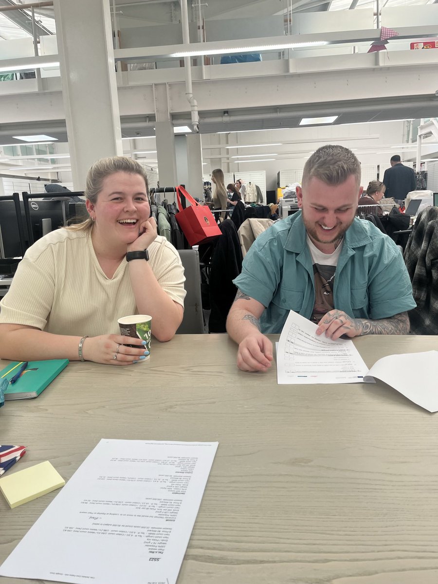 CONGRATULATIONS Jodie Pearson and @MarcusBearder for achieving: DISTINCTION @ Level 4 Product Technologist #Apprenticeship Jodie ‘I am absolutely over the moon..I've really enjoyed my time working and studying with the team at Fashion Enter’ @UKFTorg @educationgovuk
