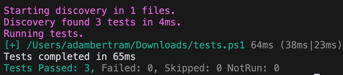 SasStu's tweet image. #ITOps #Pester PowerShell Testing Mastery with Data-Driven Pester dlvr.it/T7cVyn via PlanetPowerShell