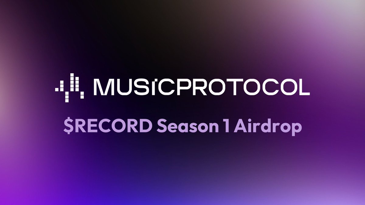 $RECORD looks potential and they’re just getting started.

Keeping $RECORD in focus:

- Transforming music IP with blockchain from a static asset to a dynamic asset
- Onboarded $1B worth of music catalogs —> having a $1B TVL ready before launch is HUGE
- Collaborations with major