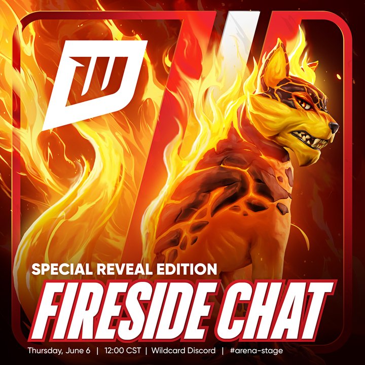 🔥Get ready for a sizzling Fireside Chat on Discord!🔥

 Join us on Thursday, June 6 at noon CST for the grand reveal of the next Wildcard Champion. 

Expect giveaways, behind-the-scenes commentary, and a Q&amp;A with founders <a href="/paulbettner/">WildPaul - BEAST MODE</a> and @KatyjustCANnot