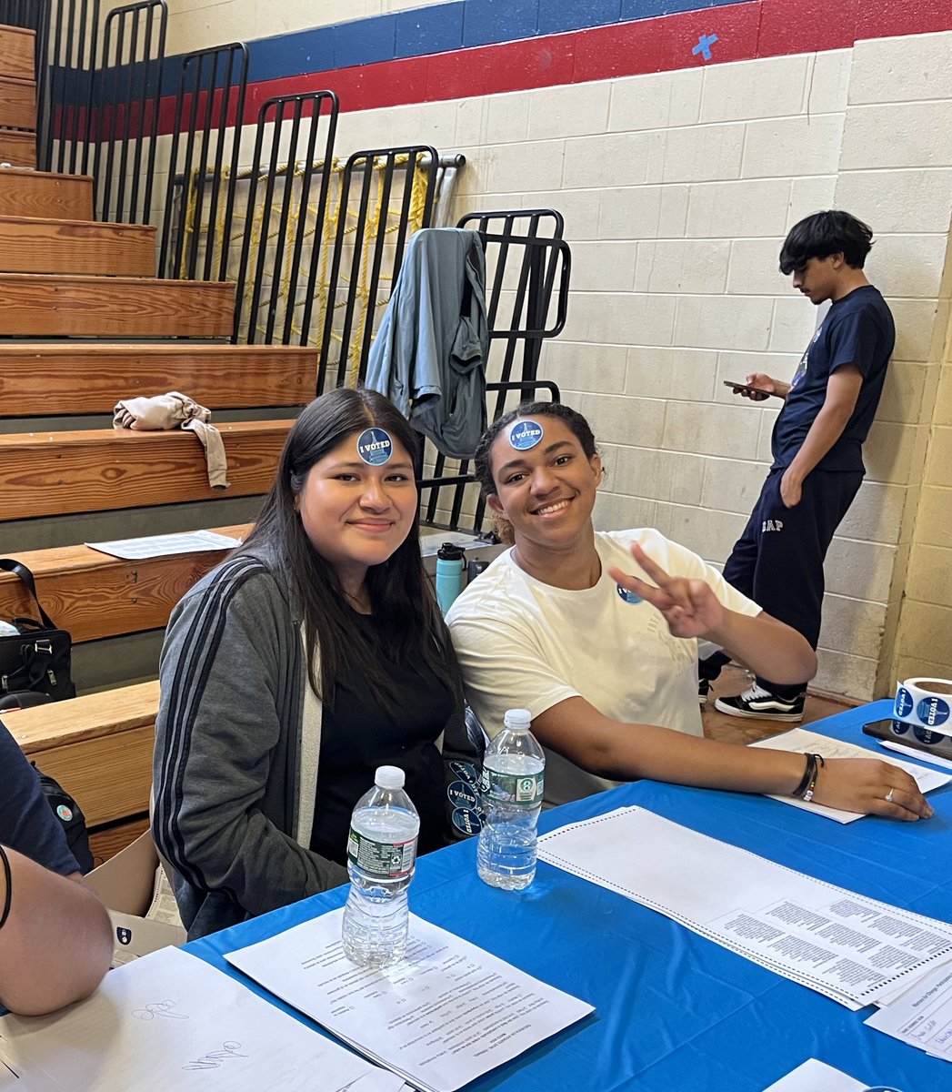 Civic engagement in action! I was glad to stop by @CentralFalls_RI High School today for Participatory Budgeting (PB) Voting Day. Students presented 9 big ideas for school improvement, and each member of the student body had the opportunity to cast a vote to make one a reality.