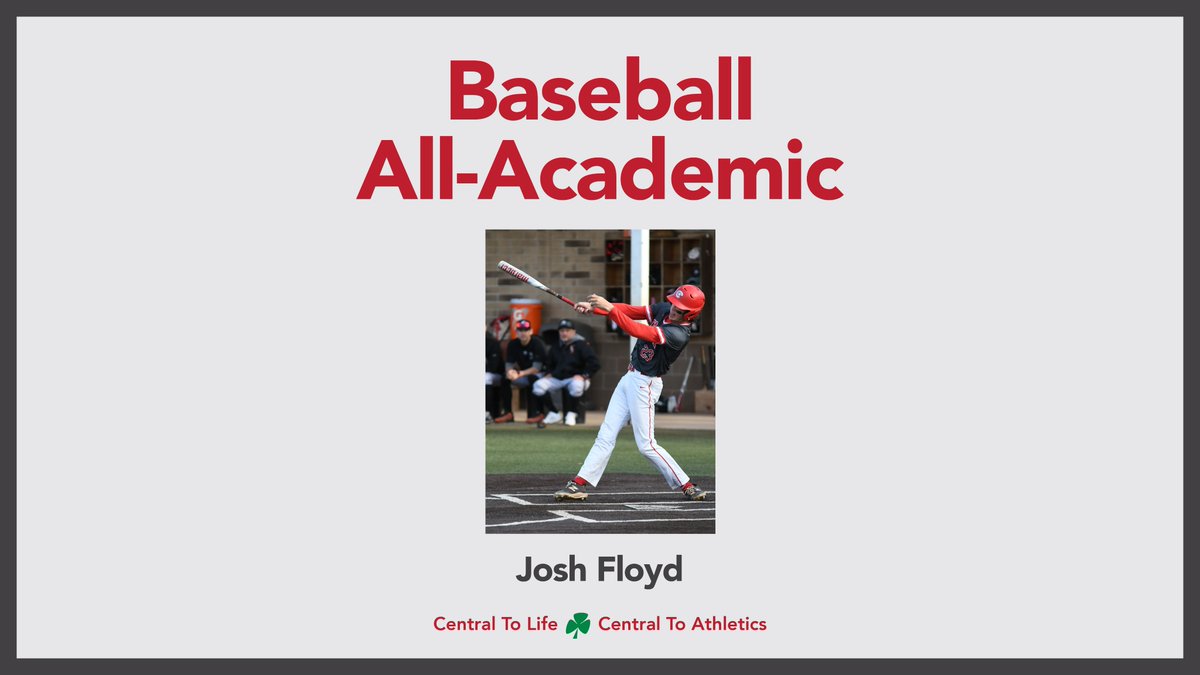 ☘️⚾ CONGRATS Josh Floyd on collecting <a href="/CHSL1926/">Catholic League</a> All-Academic accolades!!! Member of <a href="/CCHSIrishBSBL/">Central Catholic Baseball</a>, Josh is garnering academic all-league recognition for 2nd-straight year ... GO IRISH!!! #CentralToLife l #CentralToAcademics l #CentralToAthletics ☘️⚾