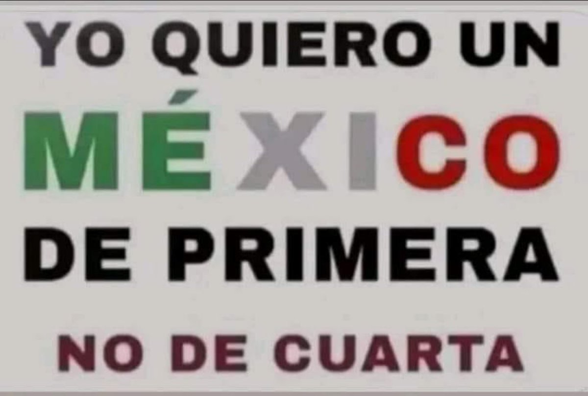 Así que ni un Voto a #Morena 
#morenadestruyendoaméxico 
VOTA POR  #XochitlGálvezPresidentadeMexico