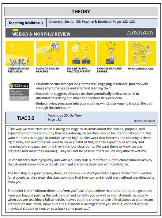 Final CPD booklet of this Academic Year ✨

Booklet 6: Retrieval

Focusing on research, reading &amp; resources relating to:
- Quizzing
- Do Now
- Prompts and Cues

As always, a huge thanks to those who's work has inspired this and is included/referenced. 

dropbox.com/scl/fo/u38bd6u…
