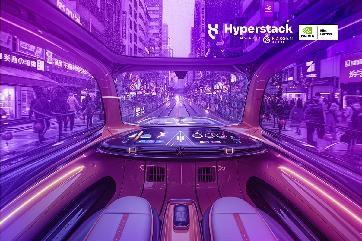 🚗  Rev up your in-car experiences with Hyperstack 🚗

Our high-performance GPUs support advanced generative AI workloads, enhancing voice and visual interactions.

Drive innovation with us at bit.ly/3uo0Lv6

#Automotive #GPUisWhatWeDo 🧵