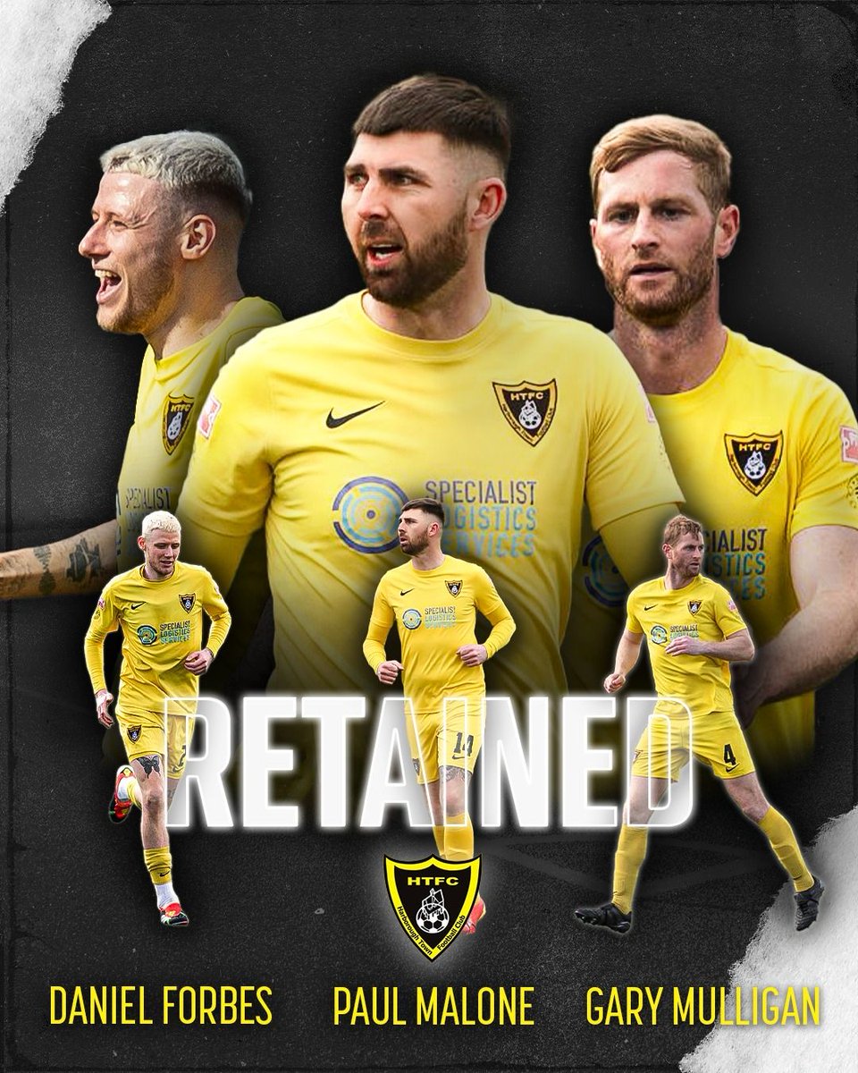 🐝 Another committed trio from our UCL South title winning team and last year’s promotion team sign up!

Read more here: harboroughtownfc.org/malone-mulliga…

#Harborough #SupportLocal #NonLeague #UpTheBees
🎨@R__BMedia