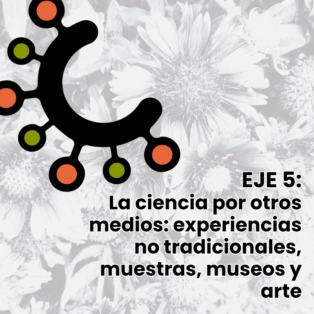 🔸COPUCI 2024📣 
📣Eje 5: La ciencia por otros medios: experiencias no tradicionales, muestras, museos y arte
👉🏼copuci.wordpress.com 
Fechas a tener en cuenta
Fecha límite de presentación de resúmenes: 12/10/2024
Realización del IX COPUCI: 2, 3 y 4 de octubre de 2024
