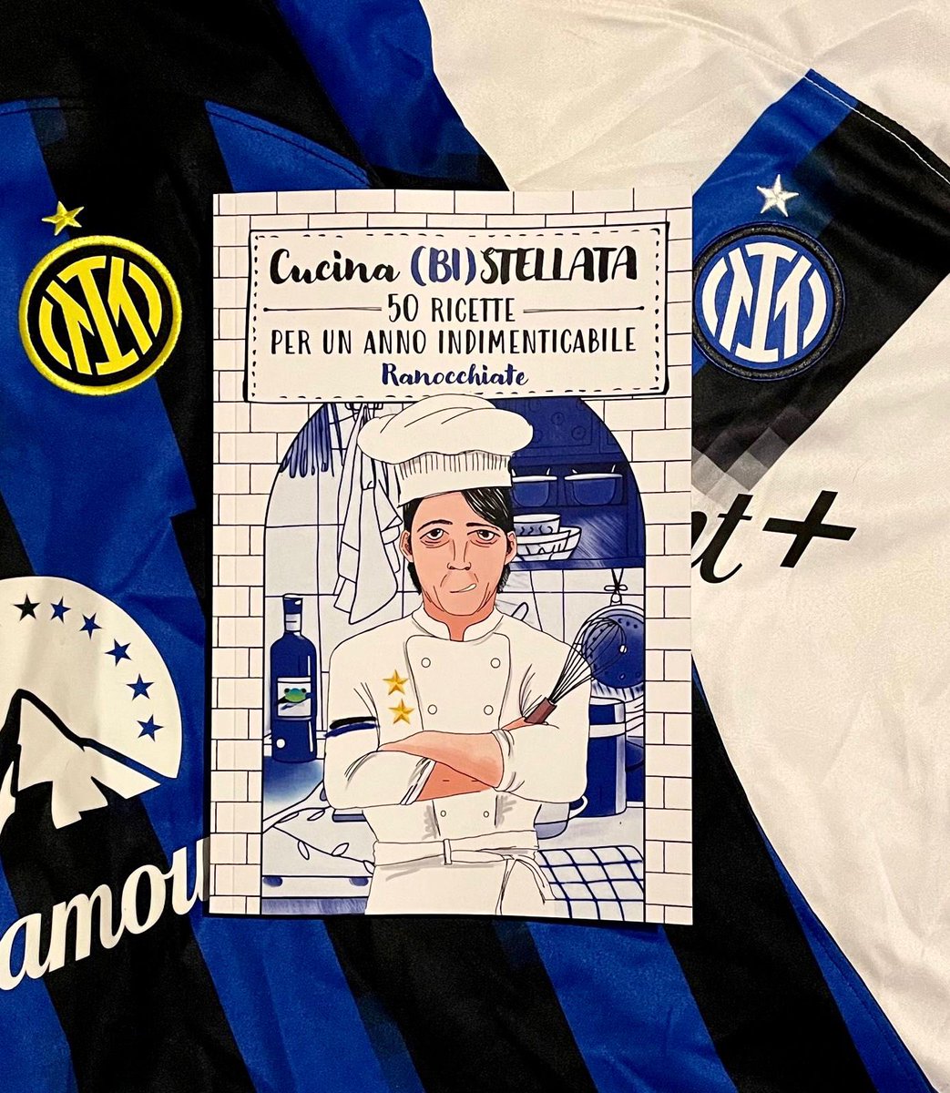 RanocchiateBlog's tweet image. Siamo orgogliosi di presentarvi “Cucina (BI)STELLATA”, una raccolta di cinquanta ricette per celebrare il Ventesimo Scudetto della storia dell’Inter - in perfetto stile ranocrazia - suddivise in antipasti, primi, secondi e dolci. 

Lo trovate qui: amazon.it/dp/B0D5HBJXH2

🐸🧑🏻‍🍳