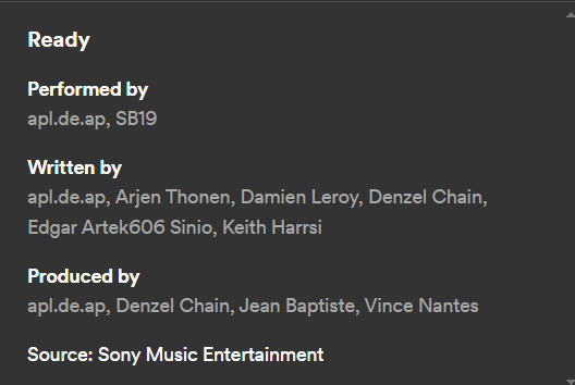 Looking into the team behind, 'di rin papahuli. Six songwriters including Damien Leroy aka DJ Ammo who co-wrote and co-produced Britney Spears' Tik Tik Boom and JB's ThatPower. One of the producers, Jean Baptiste is Grammy-nominated.

@SB19Official #SB19 
#AplDeAp #SB19xAplDeAp