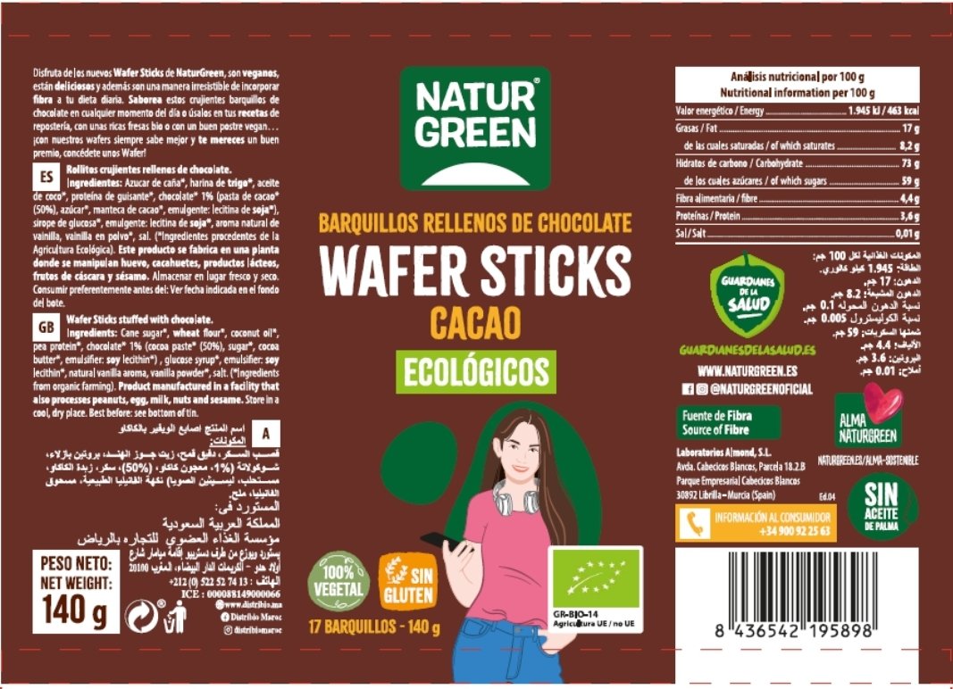 ⚠️Personas con problemas derivados de la ingesta de gluten: presencia de gluten en barquillos rellenos de chocolate etiquetados “sin gluten”,
📌 t.ly/bytnK