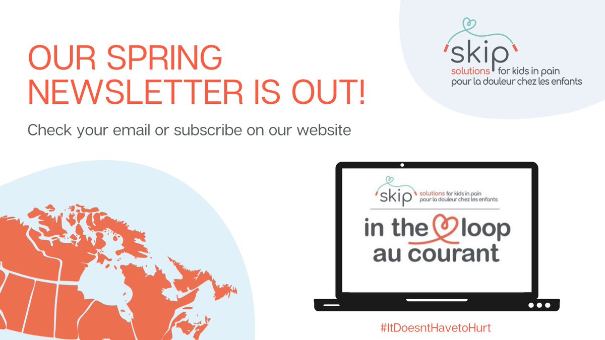 If you aren't already... Get in the LOOP!➰ Our monthly newsletter includes events, opportunities & updates including: ✅Featured Awards ✅Informational Podcasts ✅Patient Partner Opportunities ✅New resources! Read the latest: app.simplycast.ca/?e=email/share…