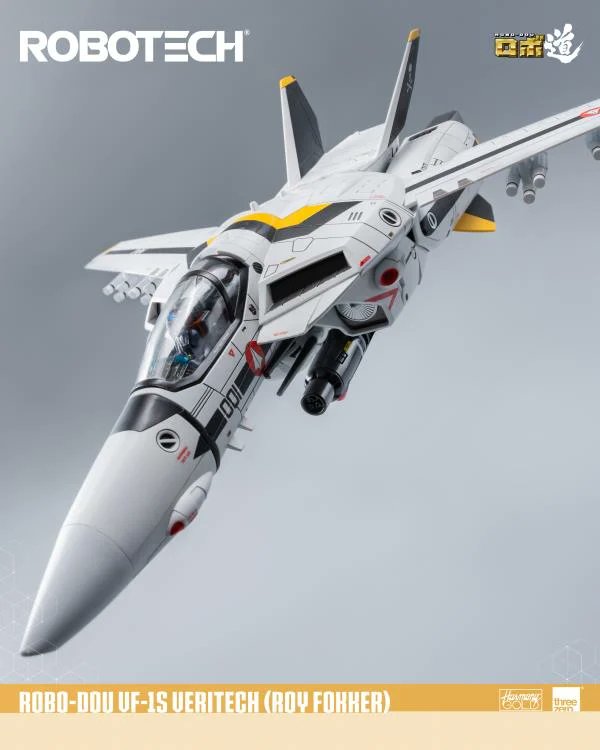 ROBO-DOU VF-1S Veritech! De Robotech, ROBO-DOU VF-1S Veritech Roy Fokker! Figura de 20 cm, convertible en 3 modos. Con 109 puntos de articulación y accesorios. Hecho de ABS, PVC, POM y zinc PREVENTA 250 USD ENE2025 Fecha de salida estimadas. #RobotechParaguay #ThreezeroParaguay