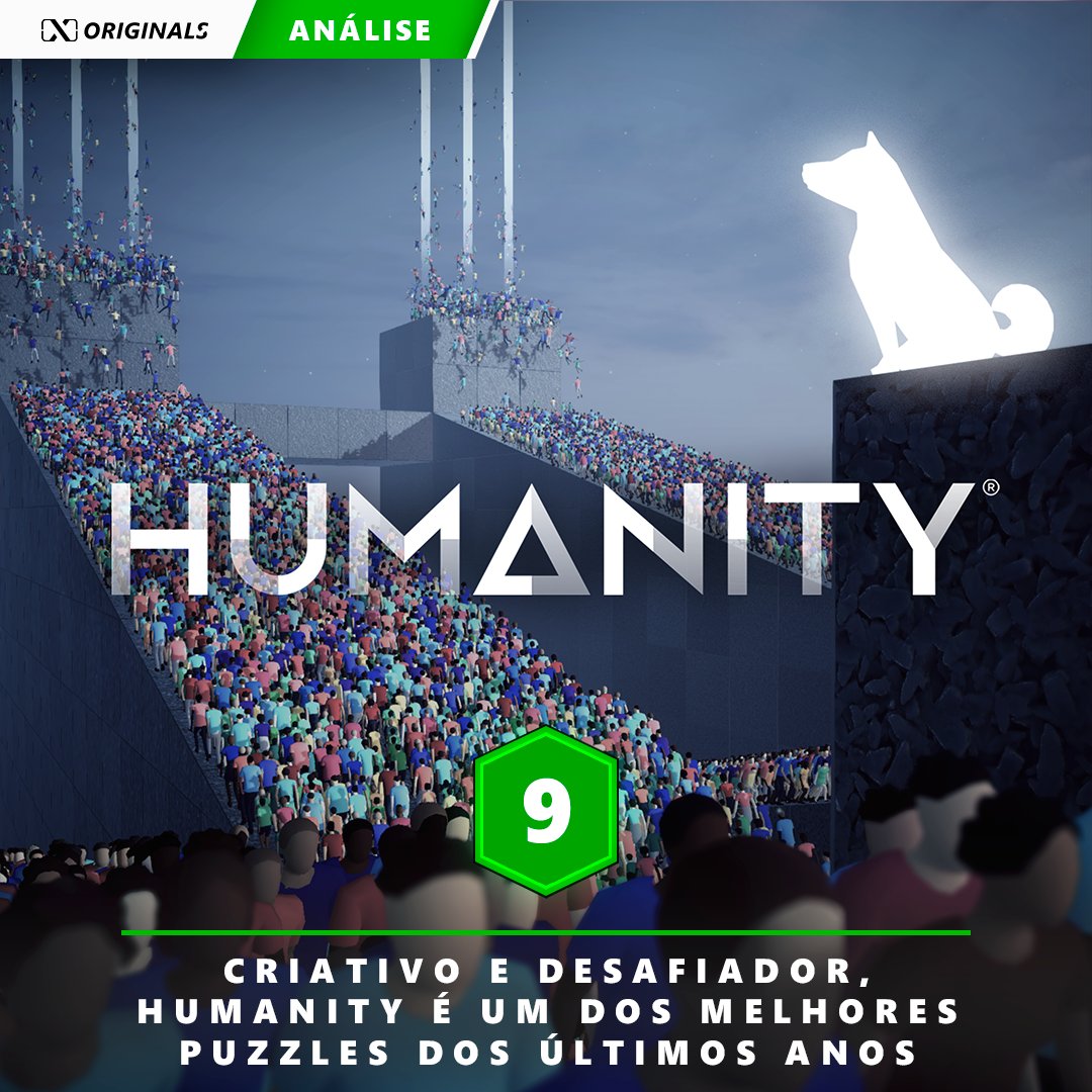 Humanity, enfim chega aos consoles Xbox, diretamente no Xbox Game Pass. Confira nossa análise sobre um dos melhores jogos de quebra-cabeça dos últimos anos: xboriginals.com.br/analise-humani…