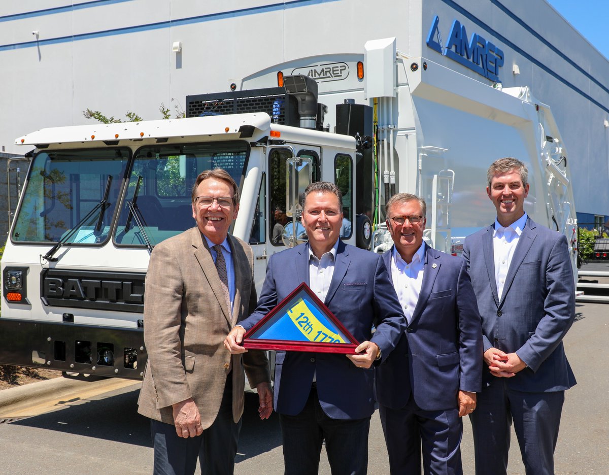 NCCommerce's tweet photo. NEWS: Amrep Manufacturing Company will expand its operations in #RowanCounty. The producer of waste collection trucks will invest $21+ million, creating 170 new jobs.
More: https://t.co/fH6wwORISM
#EconDev #RuralDev #Mfg https://t.co/ujSfM9GQtJ