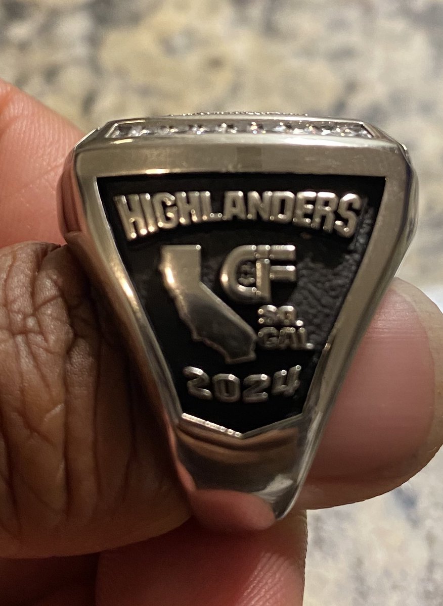 SoCal Regional Championship rings are in! Despite losing the state championship game, this season tested us in many ways. Through all the adversity, we stayed resilient and fought till the end! #LetsRunItBack