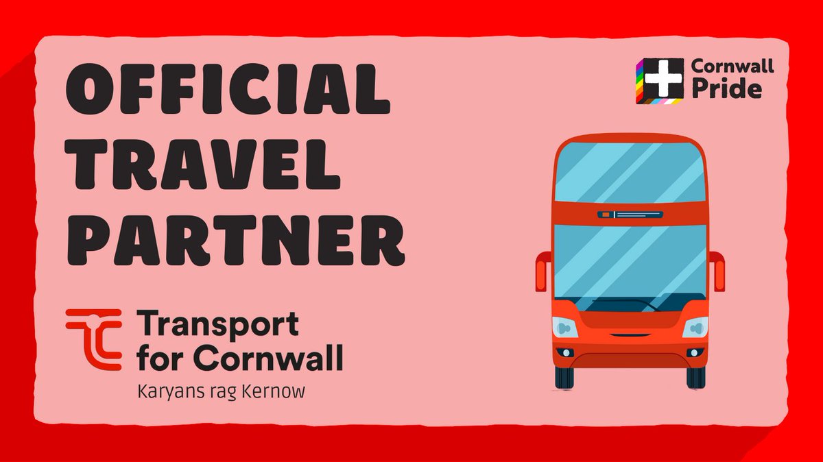 We are hugely excited to have Transport for Cornwall supporting us as our main travel partner in 2024.
