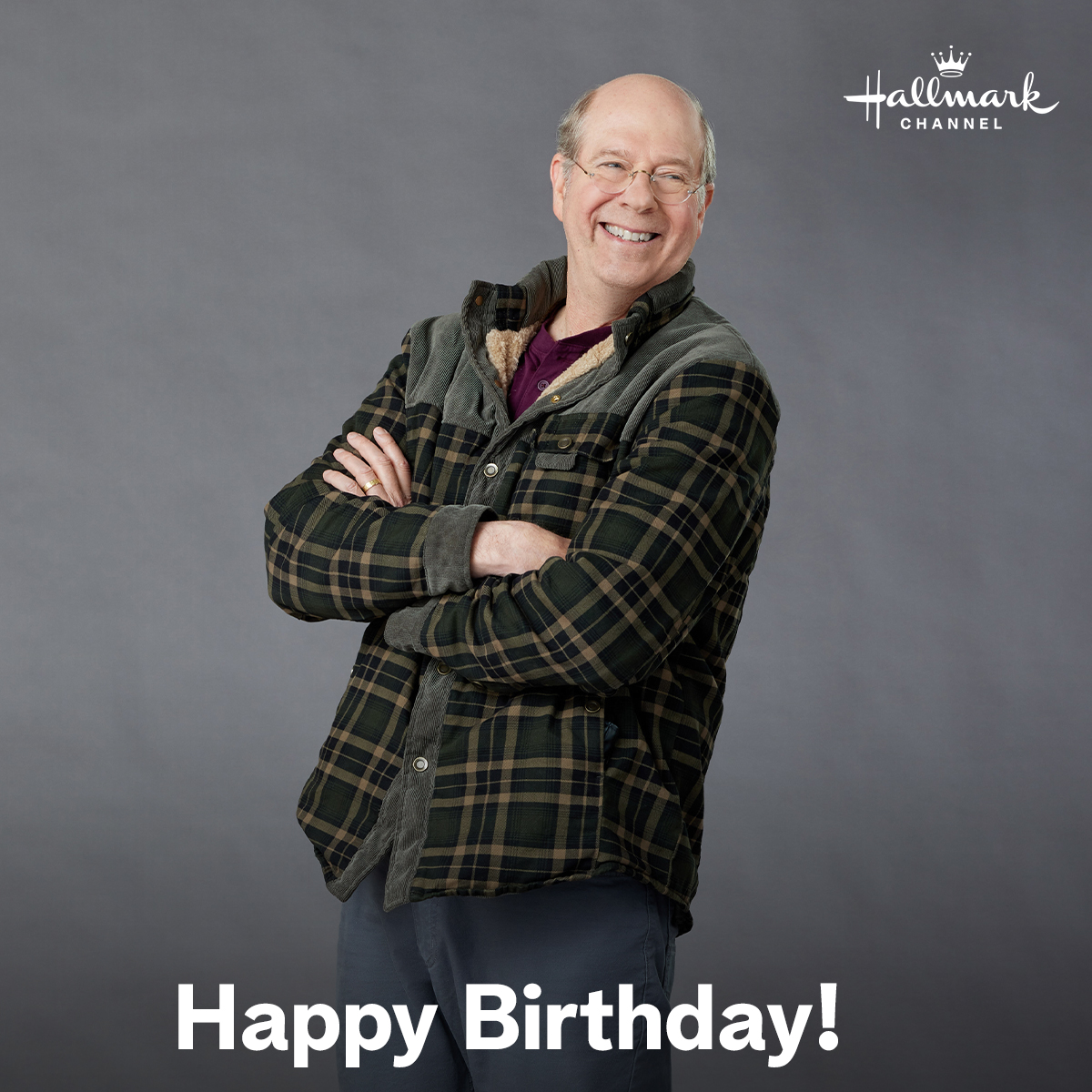 Wishing a fantastic birthday to @Tobolowsky from #HaulOutTheHolly: Lit Up! 🎂