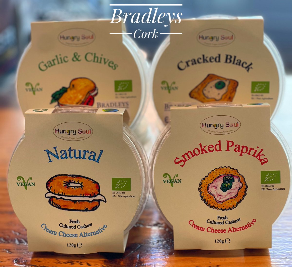 New range of #vegan cream cheese alternative from @HungrySoul