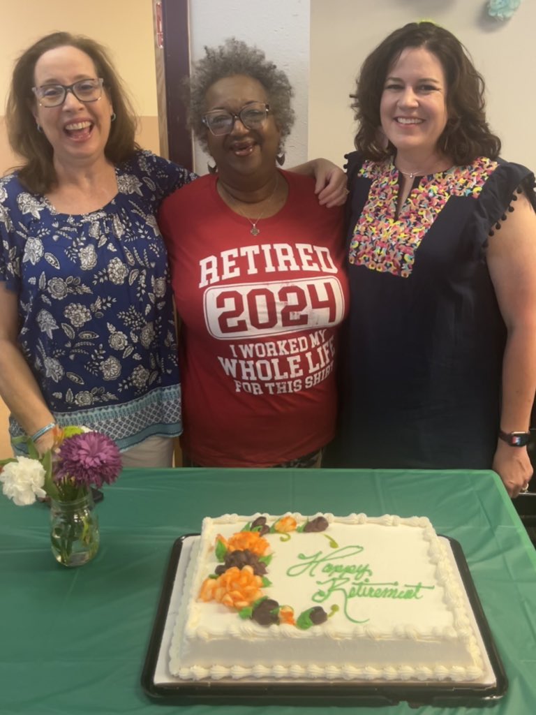 We had a fantastic morning celebrating our <a href="/DesertRidgeMS/">Desert Ridge MS</a> retirees yesterday. These three ladies are leaving very big shoes to fill - 78 years of combined service in public education. Thank you for the impact you’ve had on so many student, families, and colleagues!