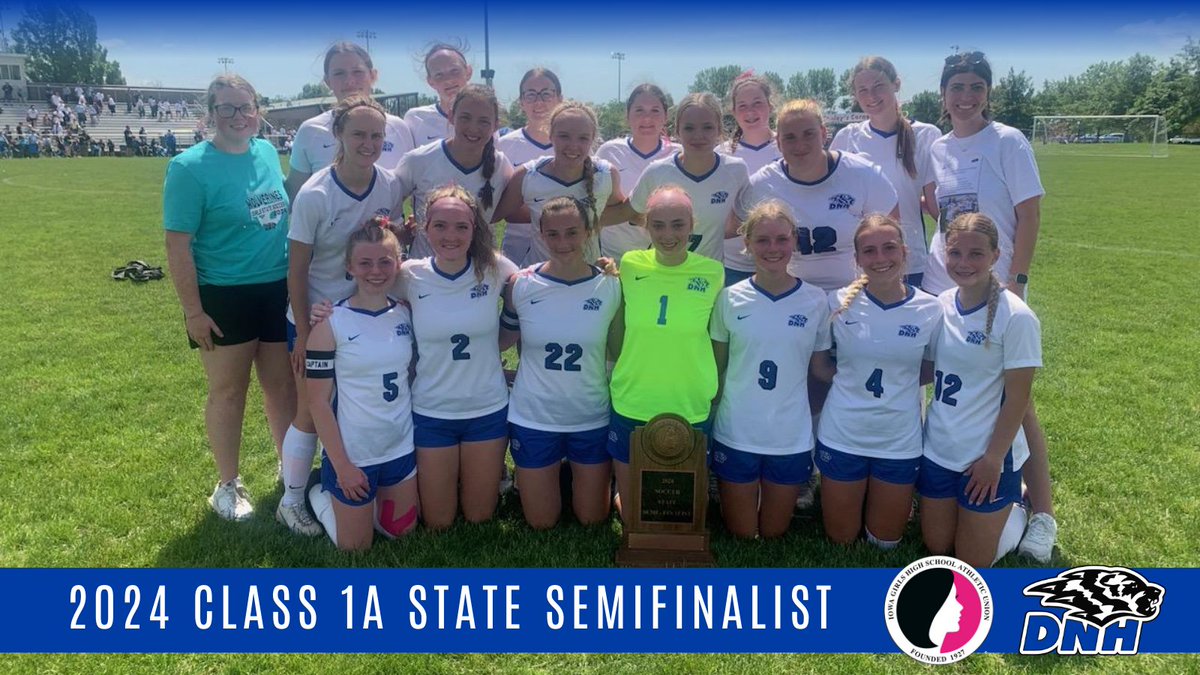 The Wolverines lost 1-0 in the State semifinals, but we could not be prouder of this group for their hard work and dedication as they have earned the BEST FINISH EVER for this program! Congratulations! #rollblue #GrowingTogether