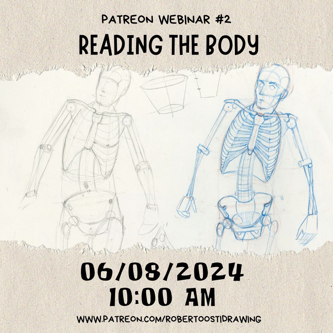 Dear Artists, I would like to invite you to a free zoom meeting where I will demonstrate how to find the basic landmarks in a model and use them in the practice of Figure Drawing to create more accurate artworks.

patreon.com/robertoostidra…

#Artists, #ArtCommunity, #FigureDrawing