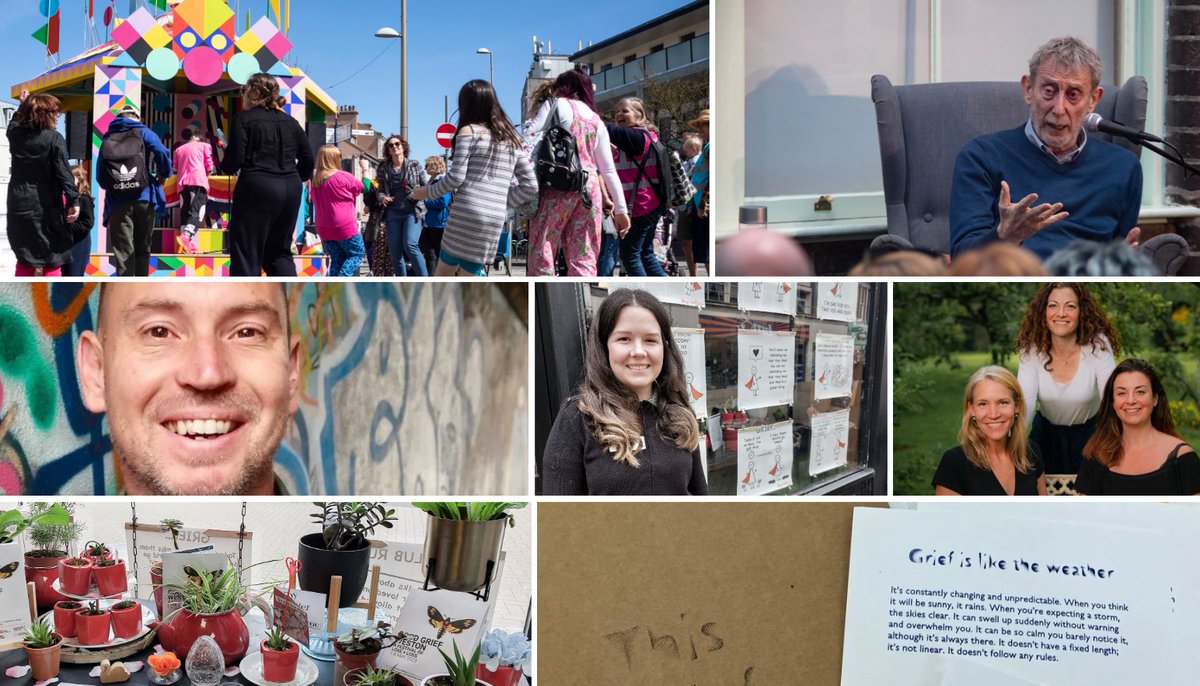 Lesel Dawson (@leseldawson) on Twitter photo The Nonesuch article also features some of <a href="/GoodGriefFest/">Good Grief Festival</a>'s amazing guests & collaborators, including <a href="/MichaelRosenYes/">Michael Rosen 💙💙🎓🎓 NICE 爷爷</a>, <a href="/GriefKid/">Grief Kid</a>, <a href="/lemondropbooks/">Mark Lemon</a>, <a href="/CBNtweets/">ChildhoodBereavement</a> & @SuperCultureWsM. @Bristolalumn The Nonesuch article also features some of <a href="/GoodGriefFest/">Good Grief Festival</a>'s amazing guests & collaborators, including <a href="/MichaelRosenYes/">Michael Rosen 💙💙🎓🎓 NICE 爷爷</a>, <a href="/GriefKid/">Grief Kid</a>, <a href="/lemondropbooks/">Mark Lemon</a>, <a href="/CBNtweets/">ChildhoodBereavement</a> & @SuperCultureWsM. @Bristolalumn
