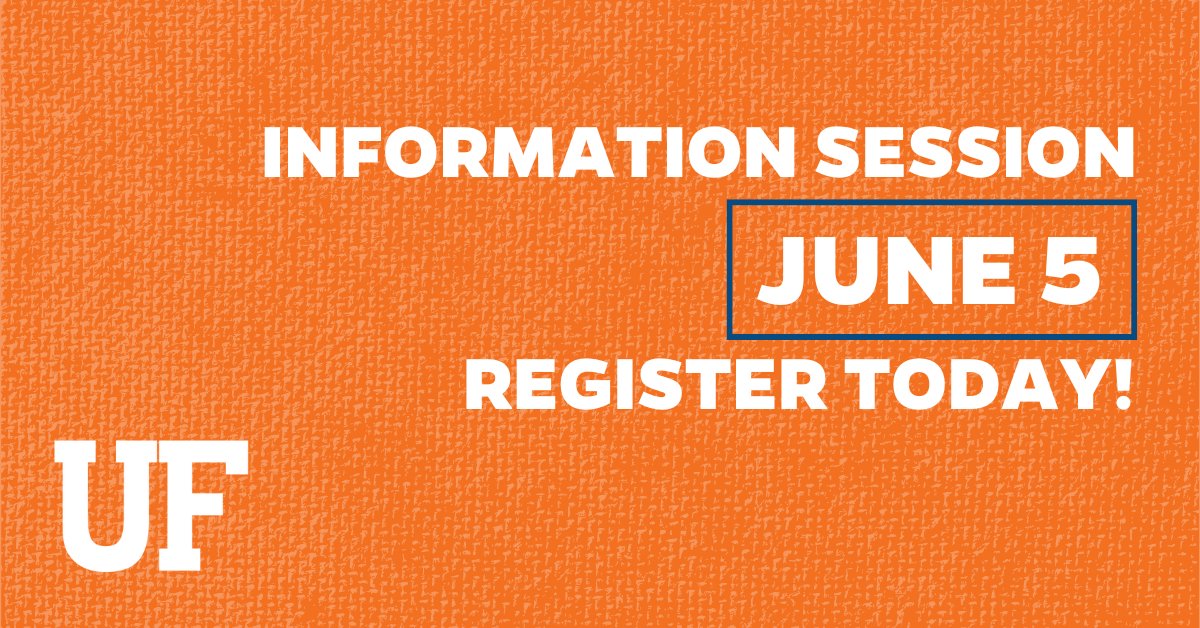 UFMusicEd's tweet photo. Join us on June 5 at  7:00 p.m. (ET) for a live information session about our online Master of Music in Music Education program! 

We will be covering topics ranging from program structure to admissions requirements. 

It's not too late to save your seat: https://t.co/jjqSU1fkW9 https://t.co/W3jTbZxbmq