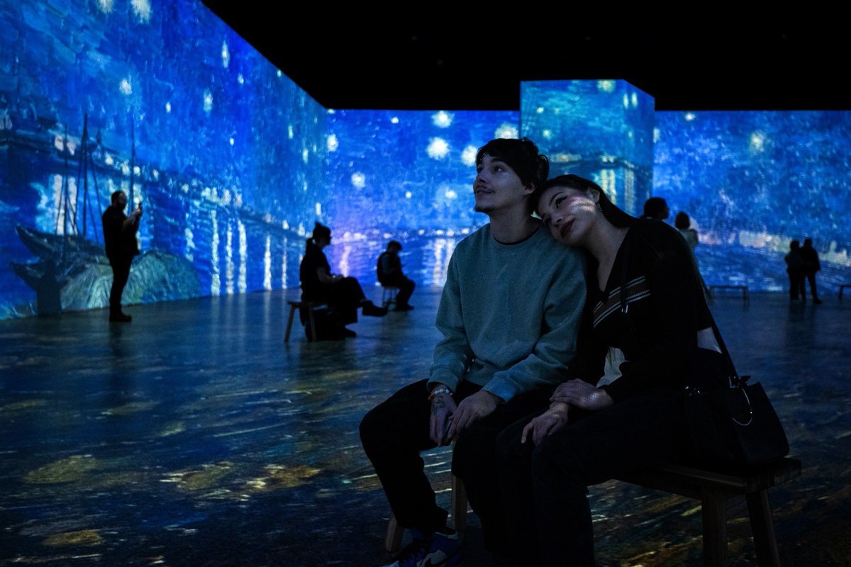 ✨ | The UK premiere of the thrilling immersive art attraction Beyond Van Gogh opens in Liverpool next month. READ MORE 👉 tinyurl.com/2er5868w