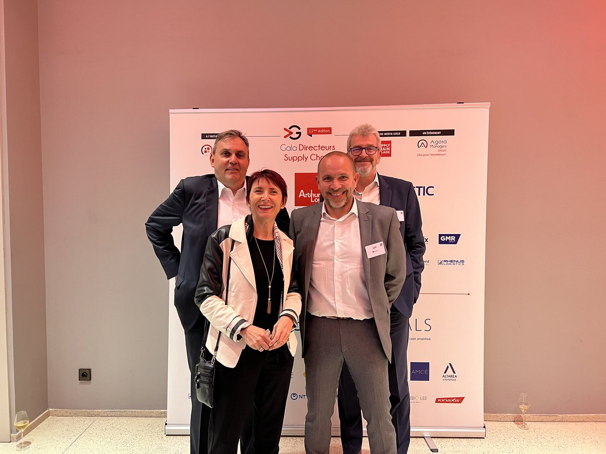 [ LIVE 🔴 ]
L’équipe @FMLogistic est presque au complet !

Florence Bourgeais et Denis Messmer viennent de nous rejoindre 🥳

#GalaSupplyChain #AgoraManagers #Logistique #PartenaireGold