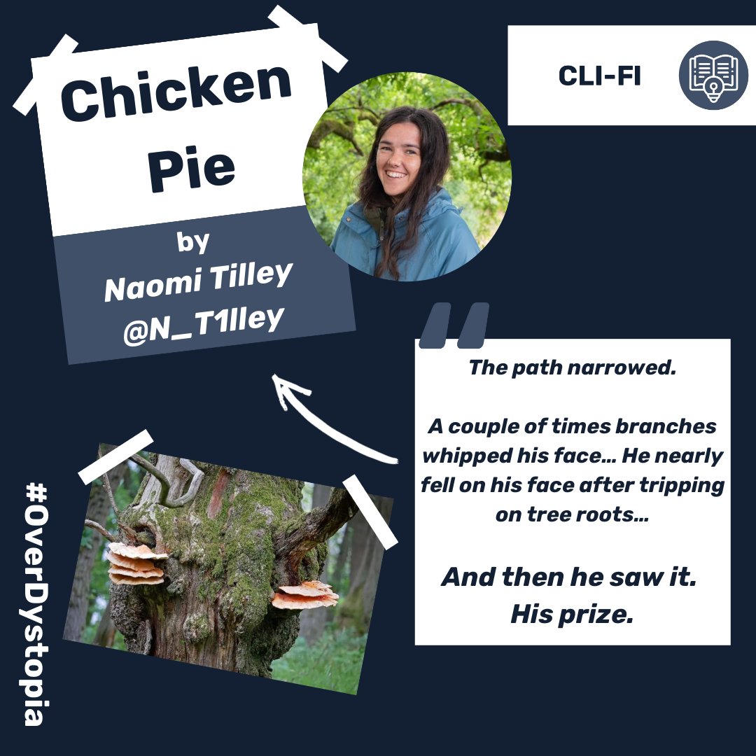 What if our woodlands were fully protected? We invite you to digest ‘Chicken Pie’ by Naomi Tilley via the link in the bio - but be warned, this one's sure to make you hungry! 🥧🍄

⚠️Always consult an expert before eating foraged mushrooms ⚠️

#CliFi #foraging #RestoreNatureNow
