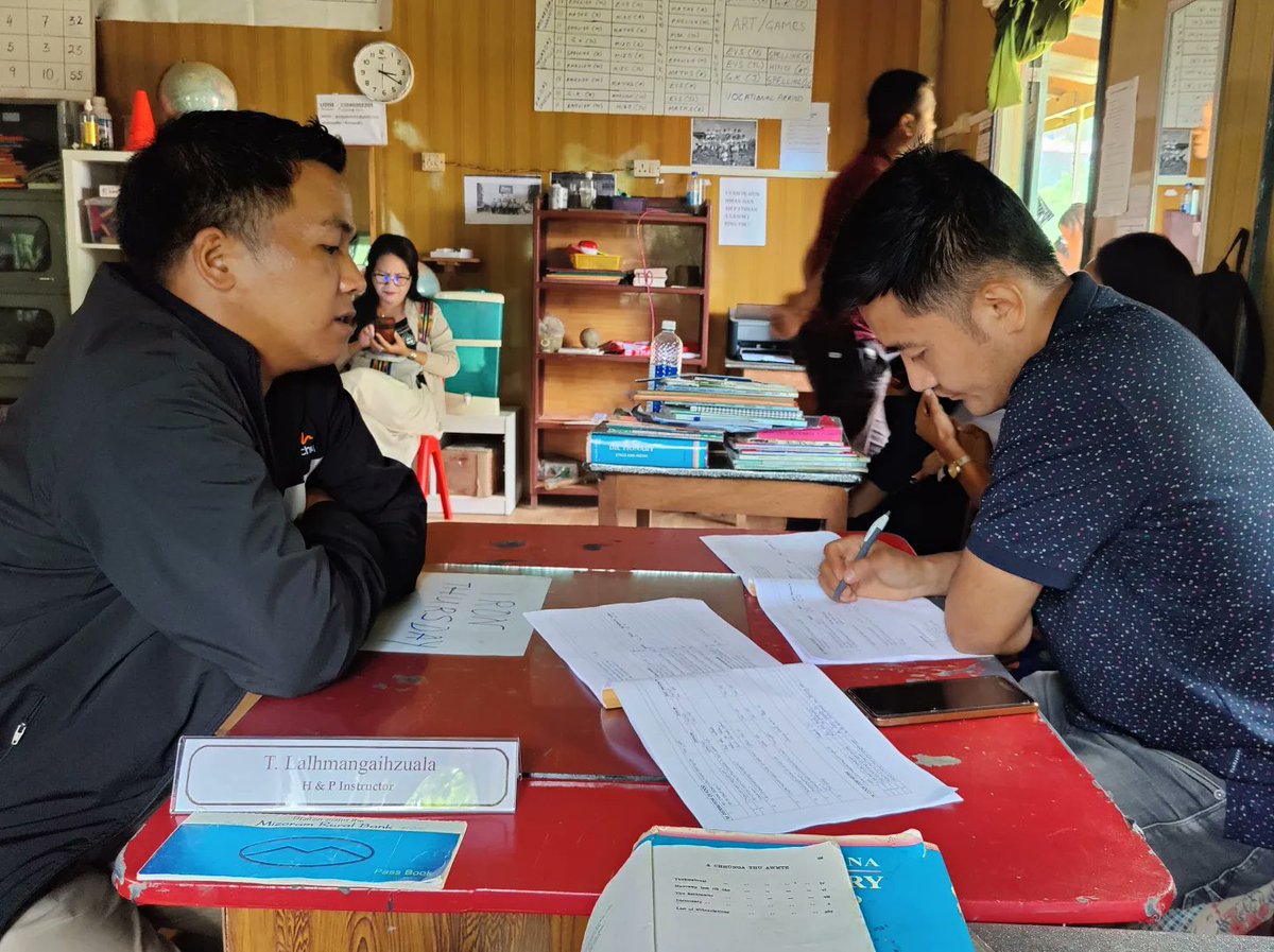 Conducting PM Poshan (Mid Day Meal) Social Audit at Khawzawl District. 
10 schools will be audited on the implementation of Mid-day Meal. Field visit will be completed this week followed by Gram Sabha on the following week. 

#sirdmizoram #rdmizoram #middaymeal