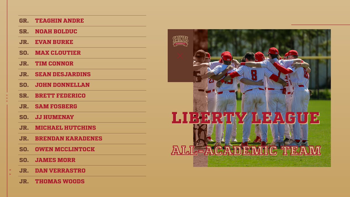 16 members of the LL All-Academic team this season. Proud of these guys!