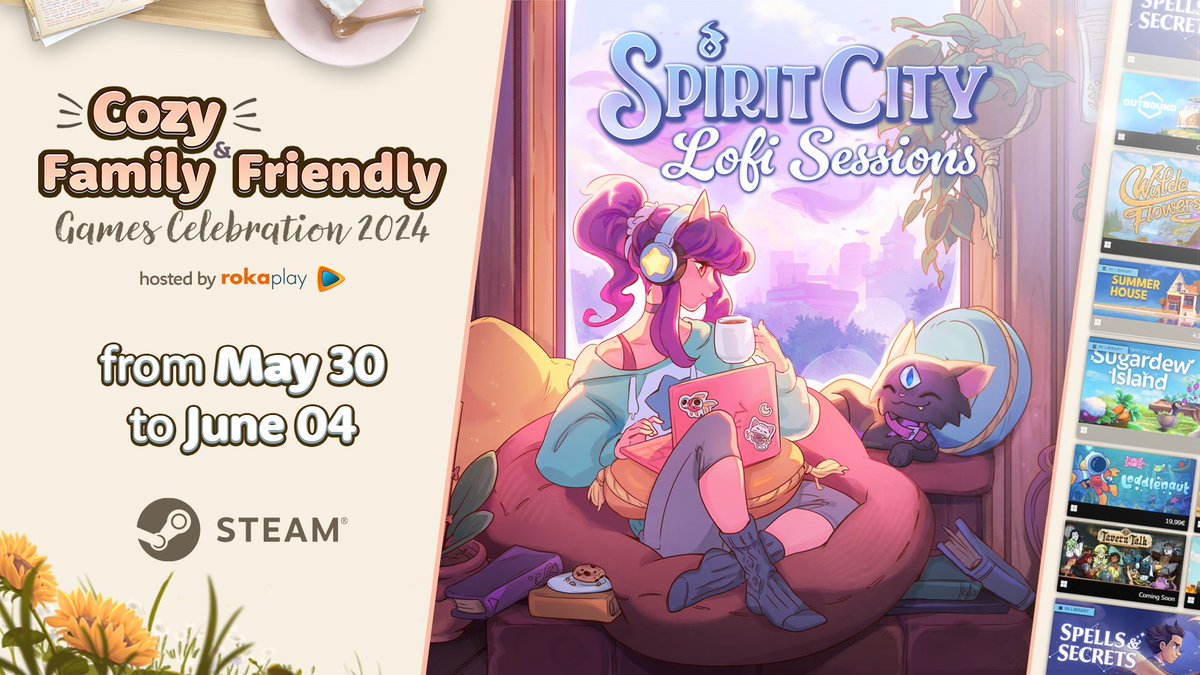 Spirit City: Lofi Sessions - PC/MacOS tweet media