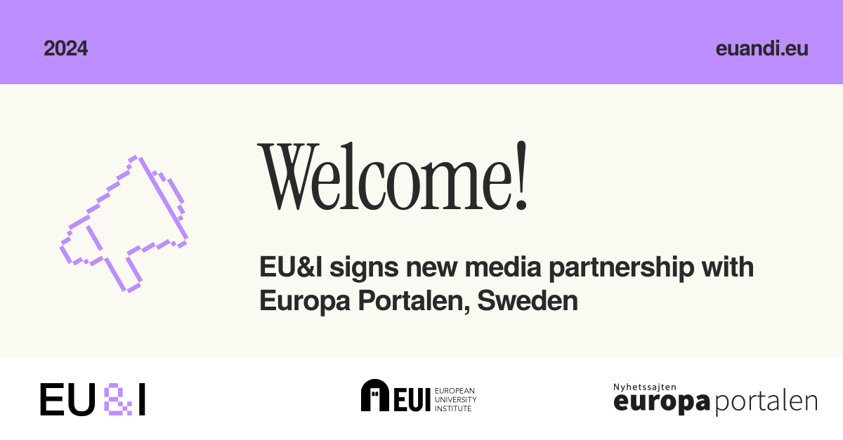 🎉 Excited to partner with Europa Portalen! EU&I is teaming up with media partners across the 🇪🇺 #EU to empower citizens to make informed choices in the 2024 #EPelections 🗳️ Try it out now and find your best party match👉 euandi.eu Interested? Contact us! #EUandI