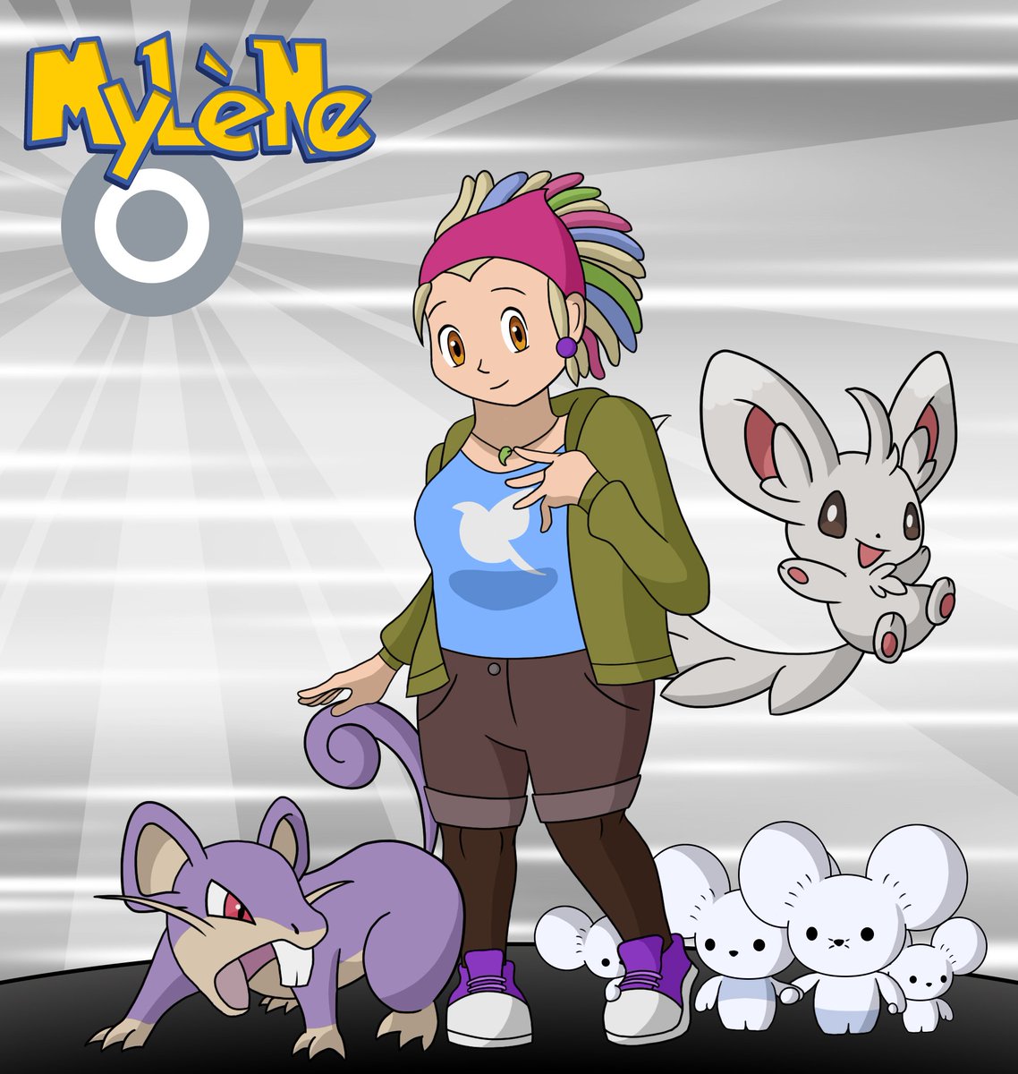 Rigviel's tweet photo. Miraculous Pokemon - Mylene, the Normal type gym leader
#miraculousladybug #miraculous #miraculousfanart #chatnoir #ladybug #pokemon #pokemonfanart #fanart #art #2d #2dart #mylene #miraculousmylene #multimouse https://t.co/t4f4Y8eGUF