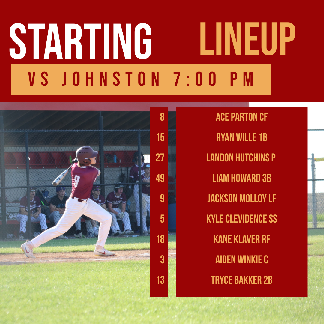 AHSHawks9thBaseball (@hawks9th) on Twitter photo βΎ GAMEDAY βΎ
π: Johnston
π: Johnston MS
π: DH @ 5:00
<a href="/HowardLiam08/">Liam Howard</a> on the bump for Game 1 & <a href="/LandonHutchins0/">Landon Hutchins</a> on the mound for Game 2! #TFBH βΎ GAMEDAY βΎ
π: Johnston
π: Johnston MS
π: DH @ 5:00
<a href="/HowardLiam08/">Liam Howard</a> on the bump for Game 1 & <a href="/LandonHutchins0/">Landon Hutchins</a> on the mound for Game 2! #TFBH